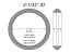 Heat Gasket Dimentions