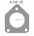 Heat Gasket Dimentions